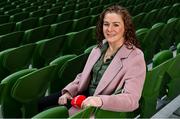 28 January 2022; Grace Davitt has been announced as Virgin Media Televisions newest rugby pundit ahead of the 2022 Six Nations rugby championship kicking off next week in a historic partnership with RTÉ. Photo by Brendan Moran/Sportsfile