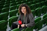 28 January 2022; Jenny Murphy has been announced as Virgin Media Televisions newest rugby pundit ahead of the 2022 Six Nations rugby championship kicking off next week in a historic partnership with RTÉ. Photo by Brendan Moran/Sportsfile
