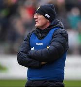 23 January 2022; Clare manager Brian Lohan during the 2022 Co-op Superstores Munster Hurling Cup Final match between Limerick and Clare at Cusack Park in Ennis, Clare. Photo by Ray McManus/Sportsfile
