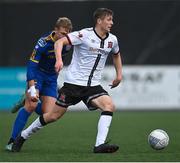 25 January 2022; Mark Hanratty of Dundalk during the pre-season friendly match between Dundalk and Bohemians at Oriel Park in Dundalk, Louth. Photo by Ramsey Cardy/Sportsfile
