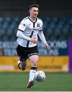 25 January 2022; Jack Kavanagh of Dundalk during the pre-season friendly match between Dundalk and Bohemians at Oriel Park in Dundalk, Louth. Photo by Ramsey Cardy/Sportsfile