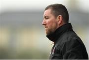 25 January 2022; Dundalk coach Liam Burns during the pre-season friendly match between Dundalk and Bohemians at Oriel Park in Dundalk, Louth. Photo by Ramsey Cardy/Sportsfile