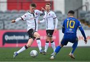 25 January 2022; Tadhg Walsh of Dundalk during the pre-season friendly match between Dundalk and Bohemians at Oriel Park in Dundalk, Louth. Photo by Ramsey Cardy/Sportsfile