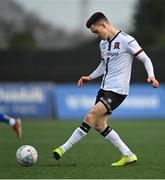 25 January 2022; Darragh Leahy of Dundalk during the pre-season friendly match between Dundalk and Bohemians at Oriel Park in Dundalk, Louth. Photo by Ramsey Cardy/Sportsfile