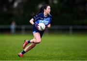 23 January 2022; Clíodhna Nicoletti of St Judes during the 2021 currentaccount.ie All-Ireland Ladies Junior Club Football Championship Semi-Final match between St Judes, Dublin and Carrickmacross, Monaghan at St Margarets GAA Club in Dublin. Photo by Ben McShane/Sportsfile