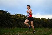 22 January 2022; Nathan Jones of Wales during the World Athletics Northern Ireland International Cross Country at Billy Neill MBE Country Park in Belfast. Photo by Ramsey Cardy/Sportsfile
