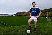 26 January 2022; The Allianz Football League was officially launched today. This is the 30th season that Allianz has sponsored the Allianz Leagues, making it one of the longest sponsorships in Irish sport. Pictured at the launch at Kilcar GAA Club is Donegal footballer Ryan McHugh. Photo by Sam Barnes/Sportsfile