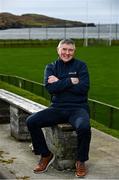 26 January 2022; The Allianz Football League was officially launched today. This is the 30th season that Allianz has sponsored the Allianz Leagues, making it one of the longest sponsorships in Irish sport. Pictured at the launch at Kilcar GAA Club is former Donegal footballer Martin McHugh who played in the first year of the Allianz sponsorship. Photo by Sam Barnes/Sportsfile