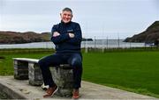 26 January 2022; The Allianz Football League was officially launched today. This is the 30th season that Allianz has sponsored the Allianz Leagues, making it one of the longest sponsorships in Irish sport. Pictured at the launch at Kilcar GAA Club is former Donegal footballer Martin McHugh who played in the first year of the Allianz sponsorship. Photo by Sam Barnes/Sportsfile