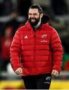 23 January 2022; Kevin O'Byrne of Munster celebrates after his side's victory in the Heineken Champions Cup Pool B match between Munster and Wasps at Thomond Park in Limerick. Photo by Piaras Ó Mídheach/Sportsfile