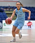 23 January 2022; Megan Connolly of DCU Mercy  during the InsureMyHouse.ie Paudie O'Connor National Cup Final match between The Address UCC Glanmire, Cork, and DCU Mercy, Dublin, at National Basketball Arena in Tallaght, Dublin. Photo by Brendan Moran/Sportsfile