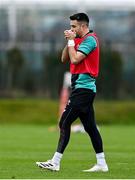 26 January 2022; Conor Murray during Ireland Rugby squad training at IRFU HPC at the Sport Ireland Campus in Dublin. Photo by Brendan Moran/Sportsfile