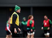 26 January 2022; Forwards coach Paul O'Connell during Ireland Rugby squad training at IRFU HPC at the Sport Ireland Campus in Dublin. Photo by David Fitzgerald/Sportsfile