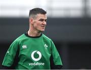 26 January 2022; Jonathan Sexton during Ireland Rugby squad training at IRFU HPC at the Sport Ireland Campus in Dublin. Photo by David Fitzgerald/Sportsfile