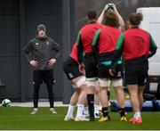 26 January 2022; Defence coach Simon Easterby during Ireland Rugby squad training at IRFU HPC at the Sport Ireland Campus in Dublin. Photo by David Fitzgerald/Sportsfile
