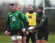 26 January 2022; Head coach Andy Farrell during Ireland Rugby squad training at IRFU HPC at the Sport Ireland Campus in Dublin. Photo by David Fitzgerald/Sportsfile