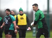 26 January 2022; Jonathan Sexton during Ireland Rugby squad training at IRFU HPC at the Sport Ireland Campus in Dublin. Photo by David Fitzgerald/Sportsfile