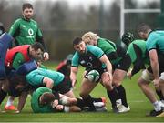 26 January 2022; Ronán Kelleher during Ireland Rugby squad training at IRFU HPC at the Sport Ireland Campus in Dublin. Photo by David Fitzgerald/Sportsfile