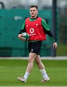 26 January 2022; Michael Lowry during Ireland Rugby squad training at IRFU HPC at the Sport Ireland Campus in Dublin. Photo by Brendan Moran/Sportsfile