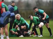 26 January 2022; Peter O’Mahony during Ireland Rugby squad training at IRFU HPC at the Sport Ireland Campus in Dublin. Photo by David Fitzgerald/Sportsfile
