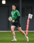 26 January 2022; James Hume during Ireland Rugby squad training at IRFU HPC at the Sport Ireland Campus in Dublin. Photo by David Fitzgerald/Sportsfile