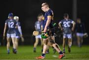 26 January 2022; Evan Shefflin of DCU Dóchas Éireann after his side's defeat in the Electric Ireland HE GAA Fitzgibbon Cup Round 2 match between DCU Dóchas Éireann and Waterford IT at Dublin City University Sportsgrounds in Dublin. Photo by Piaras Ó Mídheach/Sportsfile