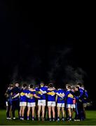 12 January 2022; The Tipperary team huddle before the McGrath Cup Group B match between Tipperary and Kerry at Moyne Templetuohy GAA Club in Templetuohy, Tipperary. Photo by Brendan Moran/Sportsfile