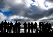 27 January 2022; Punters look on before racing at Gowran Park in Kilkenny. Photo by Harry Murphy/Sportsfile
