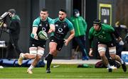 26 January 2022; Nick Timoney during Ireland Rugby squad training at IRFU HPC at the Sport Ireland Campus in Dublin. Photo by Brendan Moran/Sportsfile