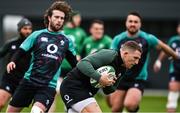 26 January 2022; Andrew Conway during Ireland Rugby squad training at IRFU HPC at the Sport Ireland Campus in Dublin. Photo by Brendan Moran/Sportsfile