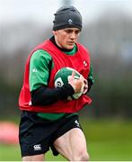 26 January 2022; Michael Lowry during Ireland Rugby squad training at IRFU HPC at the Sport Ireland Campus in Dublin. Photo by Brendan Moran/Sportsfile