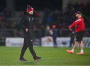 28 January 2022; Scarlets head coach Dwayne Peel before the United Rugby Championship match between Ulster and Scarlets at Kingspan Stadium in Belfast. Photo by David Fitzgerald/Sportsfile