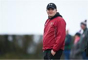 29 January 2022; Portarlington head coach Darragh Brereton during the Bank of Ireland Leinster Rugby Under-18 Tom D’Arcy Cup First Round match between Portarlington RFC and Tullow RFC, Carlow at Portarlington RFC in Portarlington, Laois. Photo by Sam Barnes/Sportsfile