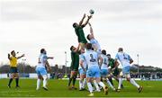 29 January 2022; Ultan Dillane of Connacht takes possession in a lineout ahead of Jack Dempsey of Glasgow Warriors during the United Rugby Championship match between Connacht and Glasgow Warriors at the Sportsground in Galway. Photo by Seb Daly/Sportsfile
