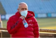 29 January 2022; Munster defence coach JP Ferreira arrives for the United Rugby Championship match between Zebre Parma and Munster at Stadio Sergio Lanfranchi in Parma, Italy. Photo by Roberto Bregani/Sportsfile