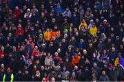 29 January 2022; Spectators during the AIB GAA Football All-Ireland Senior Club Championship Semi-Final match between Pádraig Pearses, Roscommon, and Kilmacud Crokes, Dublin, at Kingspan Breffni in Cavan. Photo by David Fitzgerald/Sportsfile