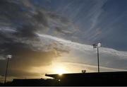 29 January 2022; A general view of the main stand ahead of the AIB GAA Football All-Ireland Senior Club Championship Semi-Final match between Pádraig Pearses, Roscommon, and Kilmacud Crokes, Dublin, at Kingspan Breffni in Cavan. Photo by Daire Brennan/Sportsfile