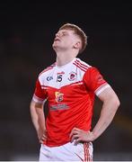 29 January 2022; Paul Carey of Pádraig Pearse's after the AIB GAA Football All-Ireland Senior Club Championship Semi-Final match between Pádraig Pearses, Roscommon, and Kilmacud Crokes, Dublin, at Kingspan Breffni in Cavan. Photo by David Fitzgerald/Sportsfile