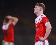 29 January 2022; Paul Carey of Pádraig Pearse's after the AIB GAA Football All-Ireland Senior Club Championship Semi-Final match between Pádraig Pearses, Roscommon, and Kilmacud Crokes, Dublin, at Kingspan Breffni in Cavan. Photo by David Fitzgerald/Sportsfile