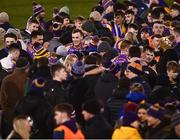 29 January 2022; Shane Cunningham of Kilmacud Crokes and team mates are congratulated by supporters after the AIB GAA Football All-Ireland Senior Club Championship Semi-Final match between Pádraig Pearses, Roscommon, and Kilmacud Crokes, Dublin, at Kingspan Breffni in Cavan. Photo by David Fitzgerald/Sportsfile