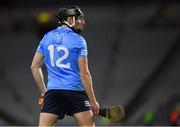29 January 2022; Dónal Burke of Dublin prepares to take a free during the Walsh Cup Final match between Dublin and Wexford at Croke Park in Dublin. Photo by Ray McManus/Sportsfile