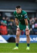 29 January 2022; Tiernan O’Halloran of Connacht during the United Rugby Championship match between Connacht and Glasgow Warriors at the Sportsground in Galway. Photo by Seb Daly/Sportsfile