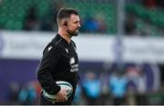 29 January 2022; Glasgow Warriors assistant coach Nigel Carolan before during the United Rugby Championship match between Connacht and Glasgow Warriors at the Sportsground in Galway. Photo by Seb Daly/Sportsfile