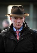 27 January 2022; Trainer Willie Mullins at Gowran Park in Kilkenny. Photo by Harry Murphy/Sportsfile