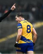 30 January 2022; Ultan Harney of Roscommon celebrates winning a free during the Allianz Football League Division 2 match between Roscommon and Cork at Dr Hyde Park in Roscommon. Photo by David Fitzgerald/Sportsfile