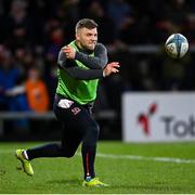 28 January 2022; Ian Madigan of Ulster during the United Rugby Championship match between Ulster and Scarlets at the Kingspan Stadium in Belfast. Photo by Ramsey Cardy/Sportsfile