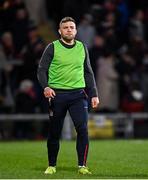 28 January 2022; Ian Madigan of Ulster during the United Rugby Championship match between Ulster and Scarlets at the Kingspan Stadium in Belfast. Photo by Ramsey Cardy/Sportsfile
