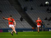 29 January 2022; Aidan Nugent of Armagh during the Allianz Football League Division 1 match between Dublin and Armagh at Croke Park in Dublin. Photo by Ray McManus/Sportsfile