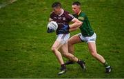 30 January 2022; Shane Walsh of Galway in action against Robin Clarke of Meath during the Allianz Football League Division 2 match between Galway and Meath at Pearse Stadium in Galway. Photo by Seb Daly/Sportsfile