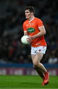 29 January 2022; Jarly Og Burns of Armagh  during the Allianz Football League Division 1 match between Dublin and Armagh at Croke Park in Dublin. Photo by Ray McManus/Sportsfile
